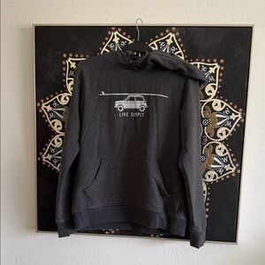 Patagonia Dark Gray Hoodie with Graphic